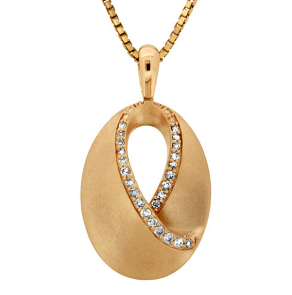 Rose Gold and Diamond Pendant