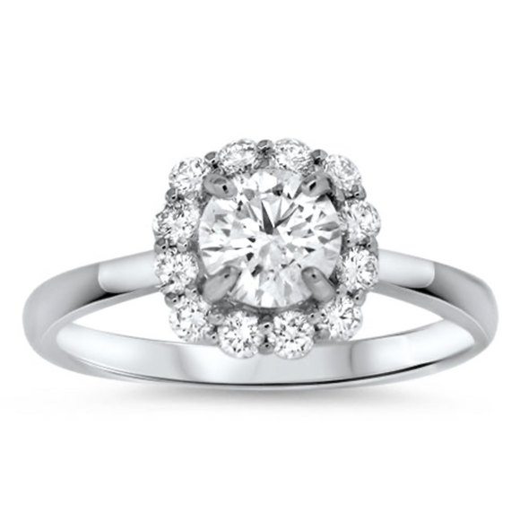 Classic Diamond Engagement Ring