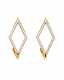 Geometric Diamond Earrings