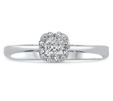 .33CTTW Diamond Engagement Ring