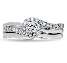 Diamond Wedding Set