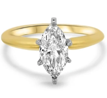 Marquise Solitaire Engagement Diamond Ring